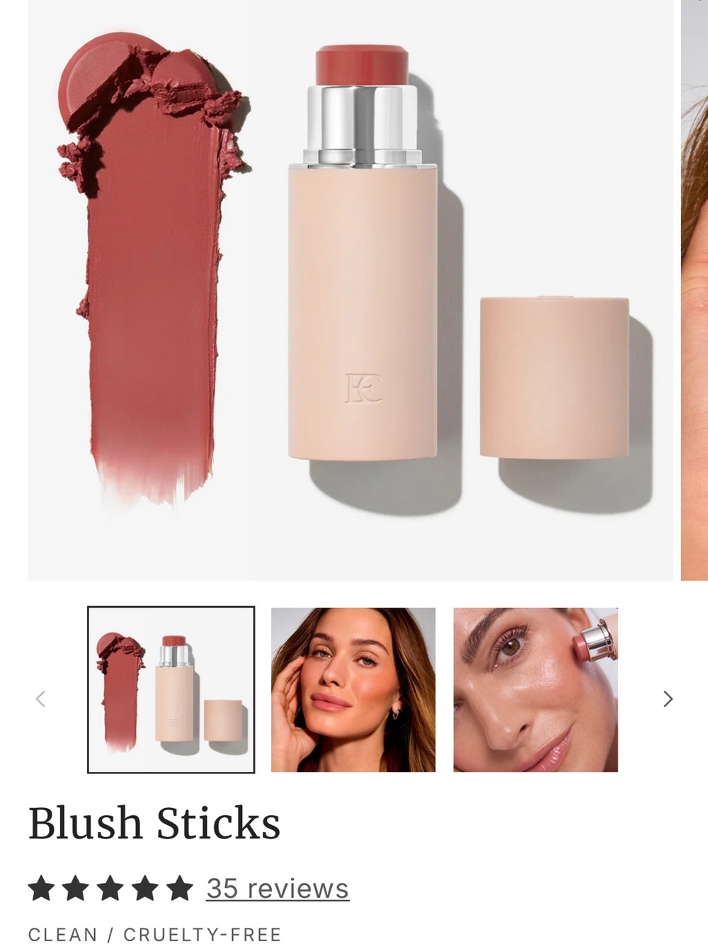 Cream Blush Stick - Rose Mauve Shade
